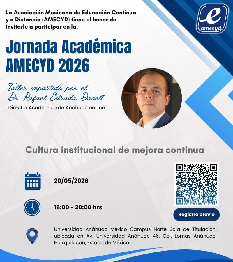 Flyer Jornada Académica AMECYD 2026